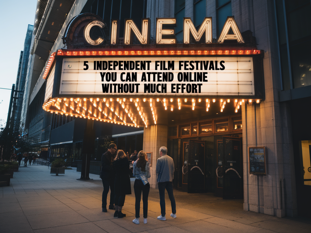 Kultur erleben ohne großen Aufwand: fünf unabhängige Filmfestivals, die du online besuchen kannst
