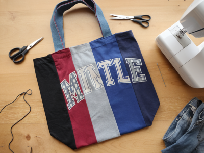Wie du in 45 minuten aus alten t-shirts eine trendige totebag nähst, die wirklich hält