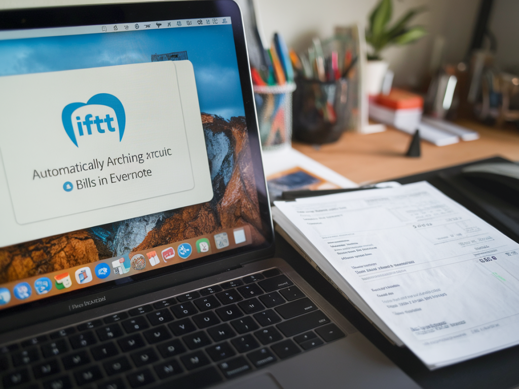 Wie du mit einer einfachen ifttt-regel eingehende Rechnungen automatisch in evernote archivierst und nie mehr etwas verpasst